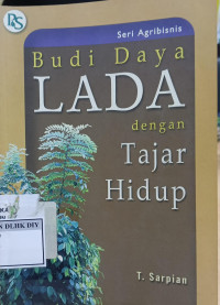 Image of BUDIDAYA LADA DENGAN TAJAR HIDUP