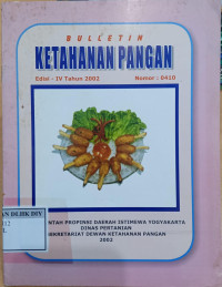 Image of BULLETIN KETAHANAN PANGAN