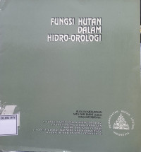 Image of FUNGSI HUTAN DALAM HIDRO-OROLOGI