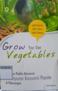 Image of GROW YOUR OWN VEGETABLES