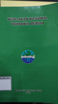 Image of Kebijakan nasional produksi bersih