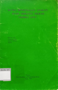 Image of KUNCI PENGENALAN ANAKAN JENIS MERANTI MERAH