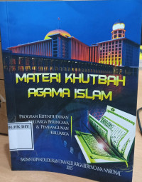 Image of MATERI KUTBAH AGAMA ISLAM