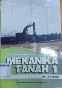 Image of MEKANIKA TANAH 1
