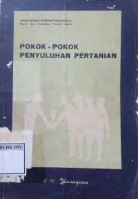 Image of POKOK-POKOK PENYULUHAN PERTANIAN