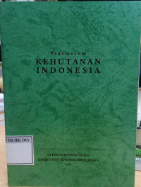 Image of Vademecum kehutanan Indonesia